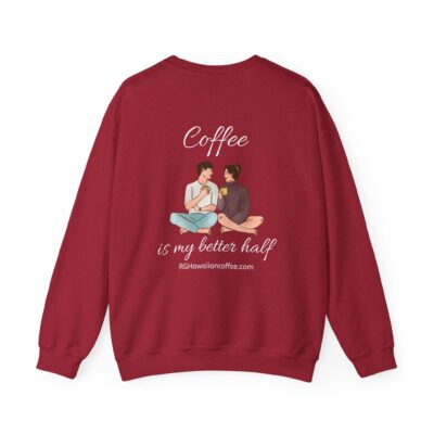 Couples Cozy Crewneck Sweatshirt - RG Hawaiian Coffee