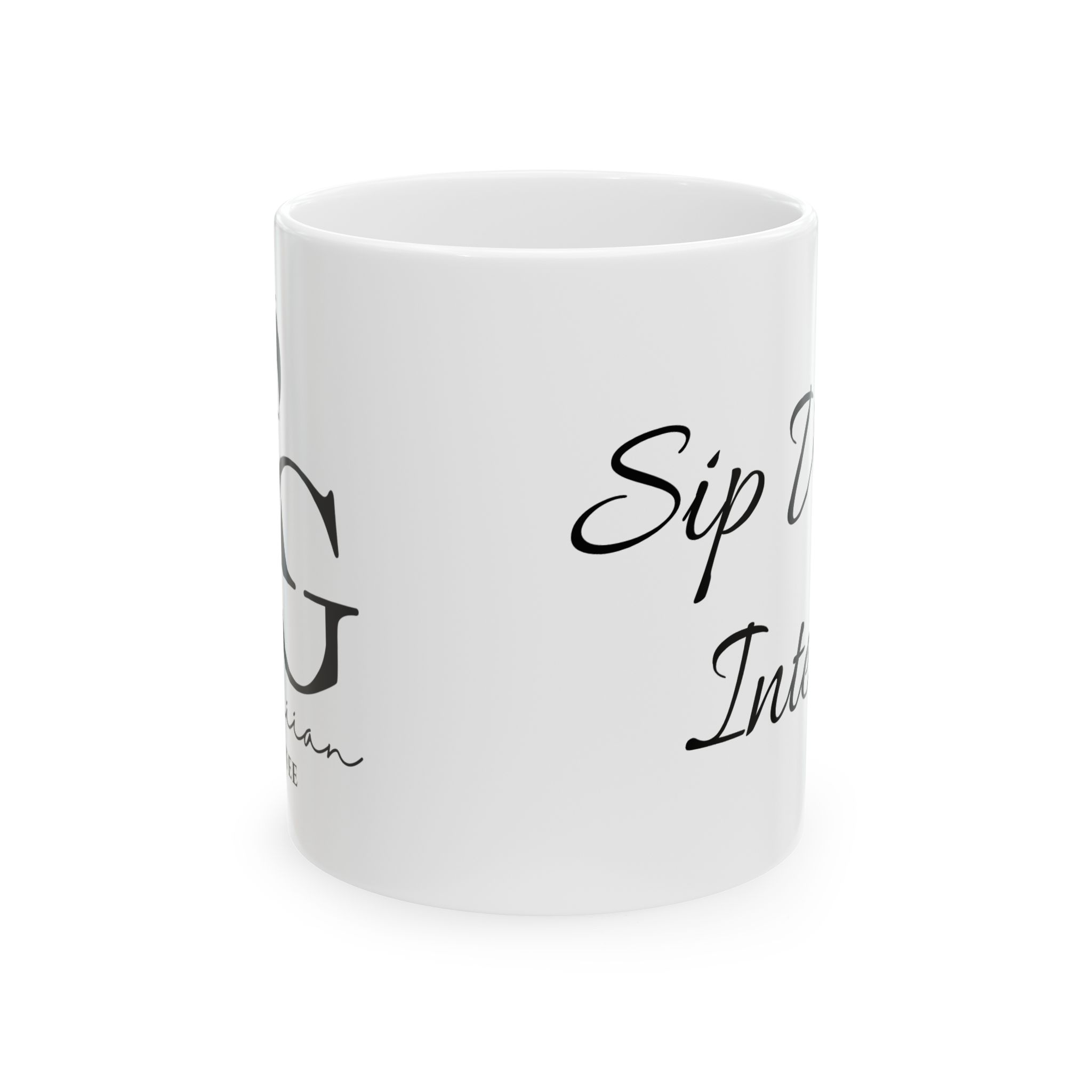 Sip with Intent - White - Image 2