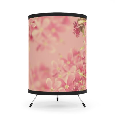 Floral Tripod Lamp