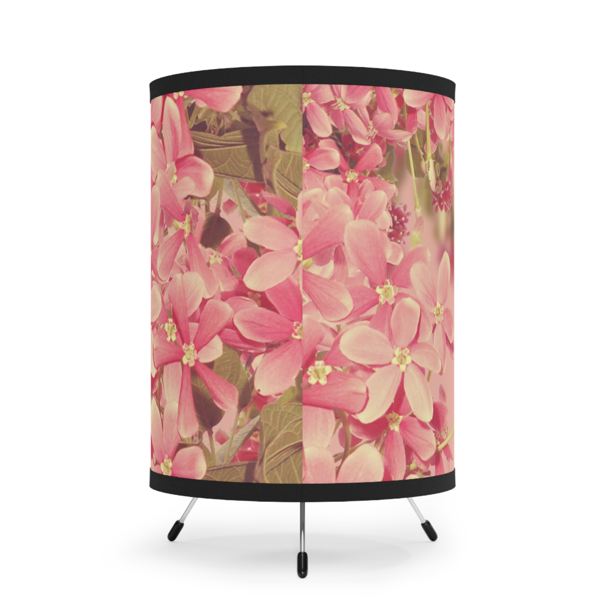 Floral Tripod Lamp - Image 3