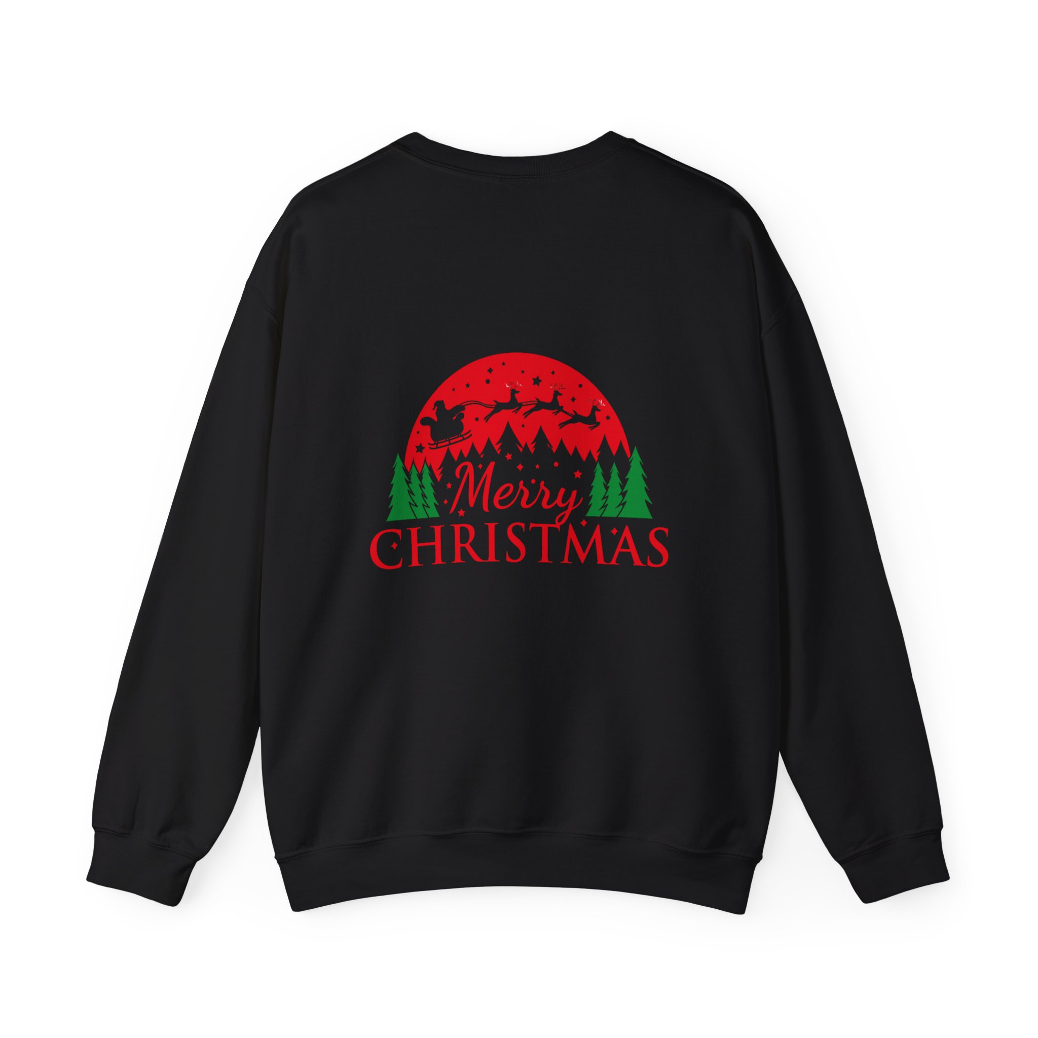 Merry Christmas - Festive Holiday Mountain & Trees Design