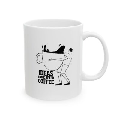 RG Coffee Mug - Ideas Comes After Coffee