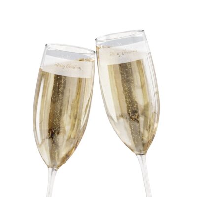 Engraved 8oz Champagne Flute — Personalized Wedding & Celebration Glass