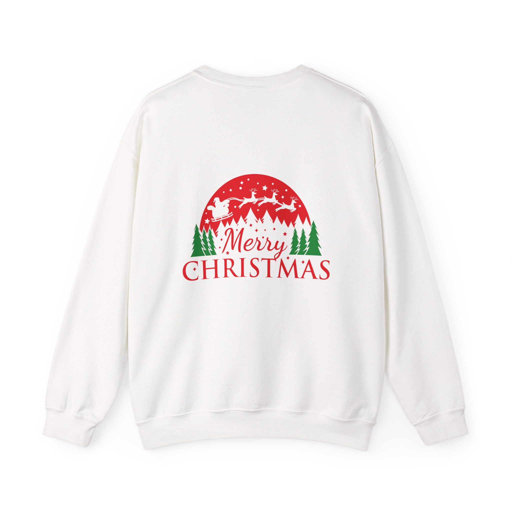 Merry Christmas - Festive Holiday Mountain & Trees Design - Image 2