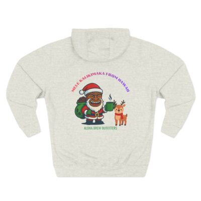 "Mele Kalikimaka from Hawaii" Christmas Hoodie (Aloha Brew Outfitters)